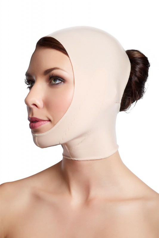 Vêtement de compression faciale FM - Lipoelastic.fr
