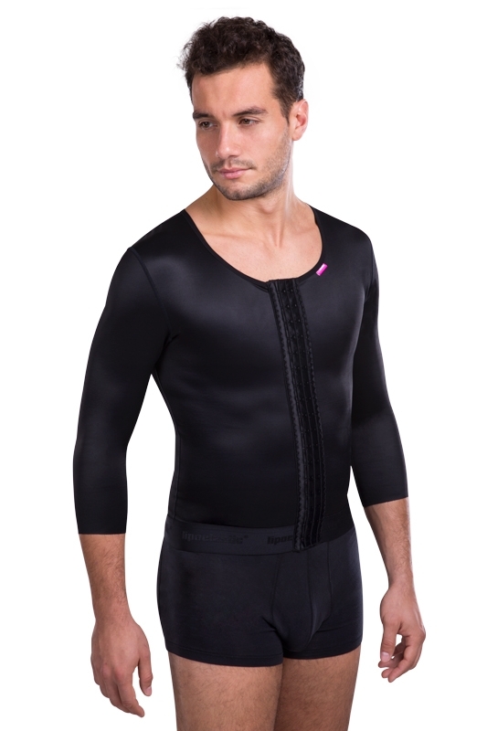 Gilet De Compression Homme Pour Gynécomastie - Débardeur Minceur, Contrôle Ferme