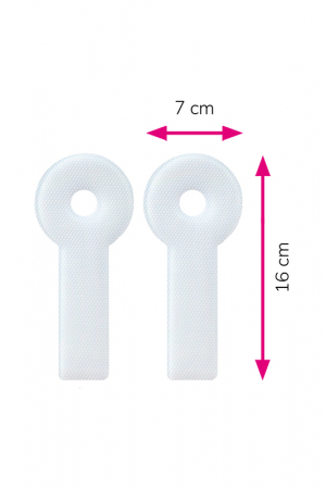 LIPOELASTIC SHEET LOLLIPOP 7 x 16 cm - pansement pour cicatrice